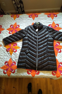 1)	Women's Calvin Klein Premium Down Blend Puffer Jacket