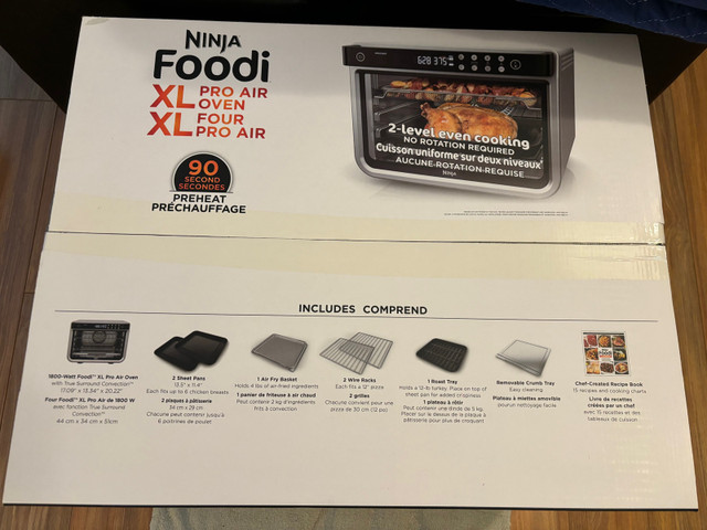 Ninja Foodi XL Pro Air Oven in Other in Edmonton - Image 3