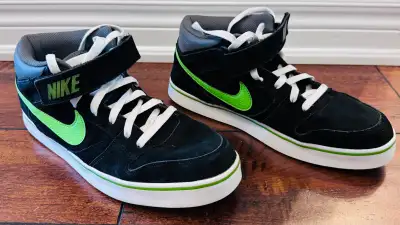 Men’s Nike 6.0 Mogan Mid 3 Black Volt Skate Shoes – Size 10, View more