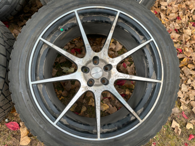 4 mag 20" +pneus Bridgestone dm-v2 Volvo XC60 XC90 dans Pneus et jantes  à Longueuil/Rive Sud - Image 2