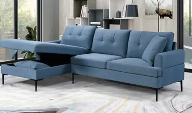 Blue Sectional Sofa63749433765635120