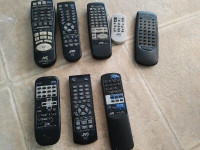 remote controller -- JVC, HP, Citizen etc