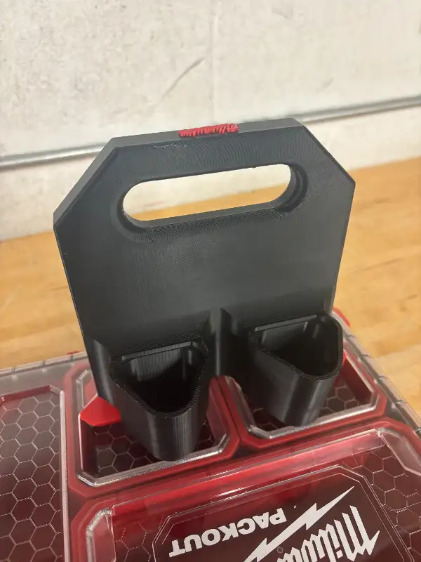 Milwaukee M12 / M18 Battery Caddy Holder 4-Pack (2+2) Packout in Power Tools in Markham / York Region - Image 8