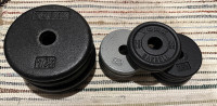 Great Condition - Various Weight Plates (1 inch) For Sale 