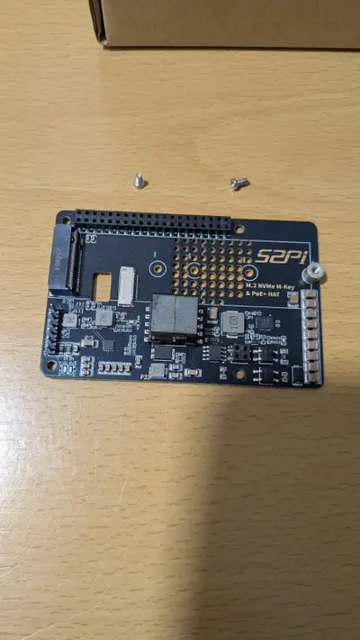 M.2 NVME M-key & PoE+ Hat for RPi 5, View more