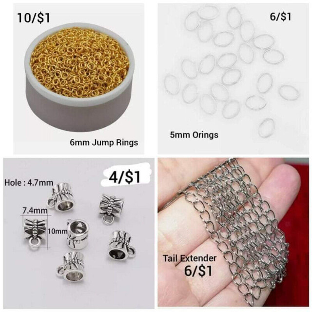 Assorted Brand New Jewelry Making Supplies For Sale in Hobbies & Crafts in Renfrew - Image 3