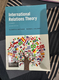 International relations theory- brand new