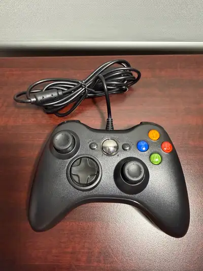 Wired Controller for Xbox 360, YAEYE Game Controller for 360 with Dual-Vibration Turbo Compatible wi...
