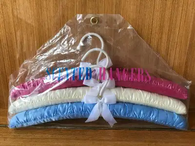 New Set Of 3 Satin Scented no Hangers, View more