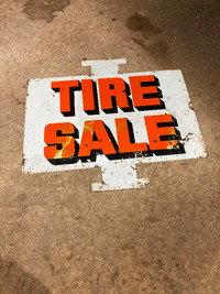 Tire sign