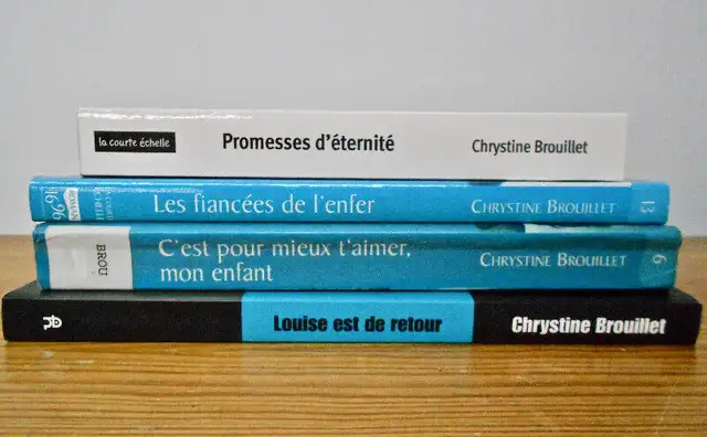 Livres romans de Chrystine Brouillet à $2.00 chacun in Fiction in Lanaudière - Image 2