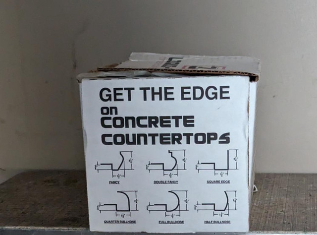 Z LIQUI-CRETE  CONCRETE COUNTERTOP SOLUTIONS -- 2 BOXES in Cabinets & Countertops in Oakville / Halton Region - Image 4