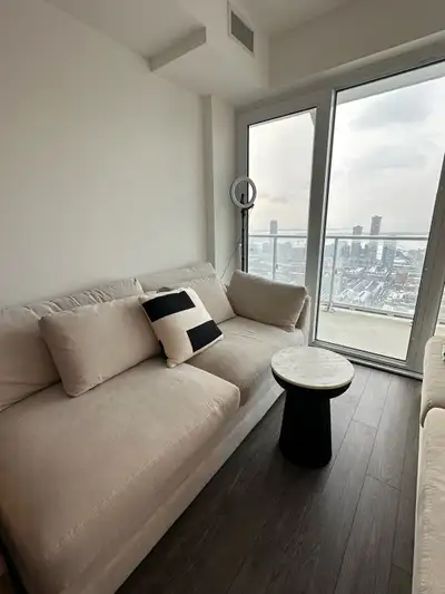 70% off urban barn beige couch, View more