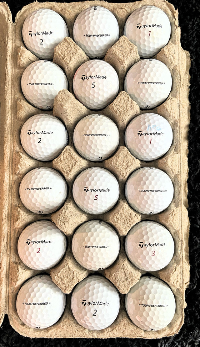 18 Taylormade Tour Preferred Golf Balls in Golf in Calgary - Image 2