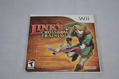 Link's Crossbow Training - Nintendo Wii Disc has light scratching Located in St. James near Grace Ho...