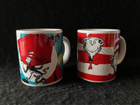 2 The Cat in the Hat Mugs by Tindex