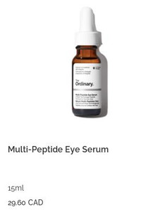 Brande New The Ordinary Multi-Peptide Eye Serum