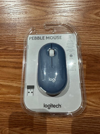 Logitech Pebble M350 Bluetooth Optical Mouse - Blueberry 