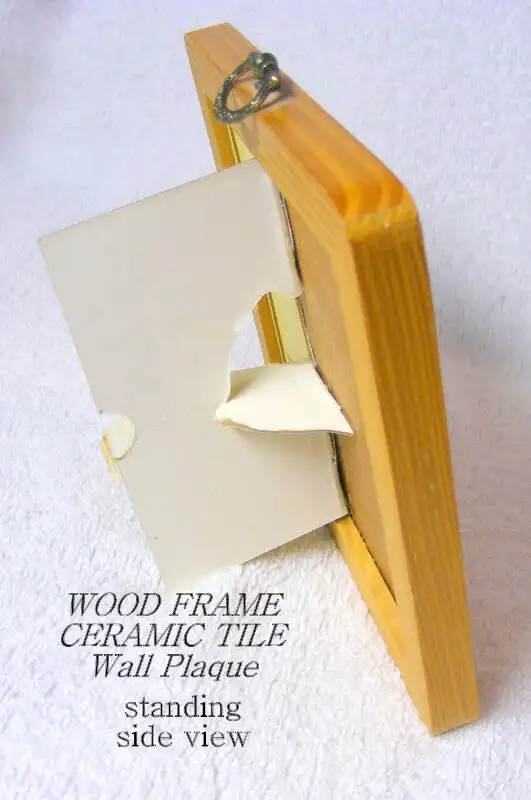 Ceramic Wall/Desk Plaque, wood frame: gear in brain…before mouth in Home Décor & Accents in City of Toronto - Image 3