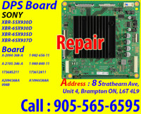 TV Sony A-2195-346-A DPS  Board Exchange  REPAIR
