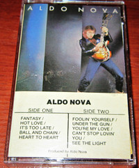 Cassette Tape :: Aldo Nova – Aldo Nova