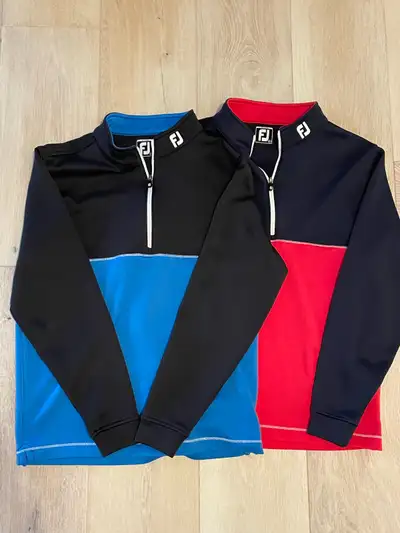 Two youth xl FJ golf 3/4 zip pullovers.$15 each, View more