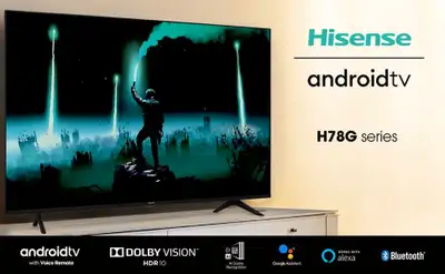 Hisense 70" 4k android smart tv *READ DESCRIPTION*, View more