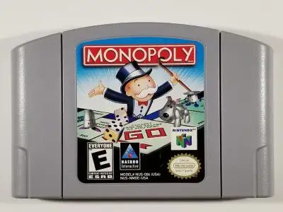Very Good Condition Monopoly Nintendo 64 $32, View more