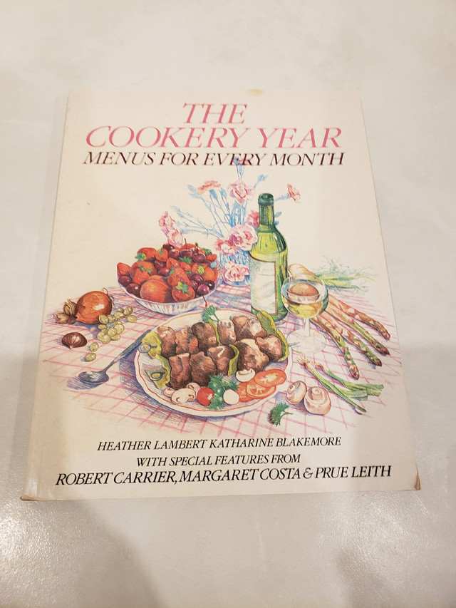 The Cookery Year - Menus for Every Month by Heather Lambert in Non-fiction in Markham / York Region