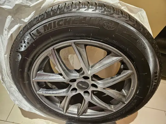 New Winter Tires 225/60R18 on Alloy Wheels Rims 5x114.3 in Tires & Rims in Markham / York Region - Image 4