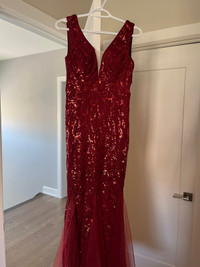 Brand new mermaid prom dress with tags
