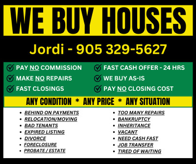 WE BUY HOUSES - Sell Your House Stress-Free