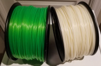 3D Printer Filament - PLA and TPU spools