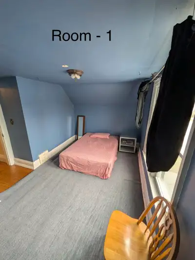 Room - 1 $700.00 Room - 2+3 $800.00 (will be counted as one room) Private rooms available in a share...