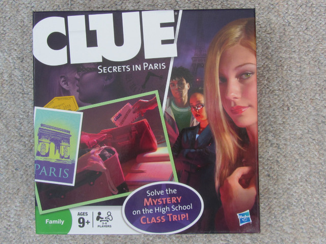 Clue Secrets In Paris Board Game - In "New" Condition in Toys & Games in London