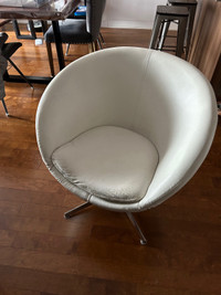 Fauteuil blanc