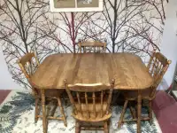 Refinished Table & 4 Chairs