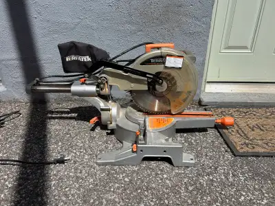 terratek 12” sliding mitre saw, View more