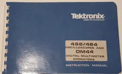 Lot of 8 Tektronix manuals for Oscilloscopes, Probes, Analyzers,, View more