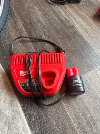 Milwaukee m12 battery and charger 