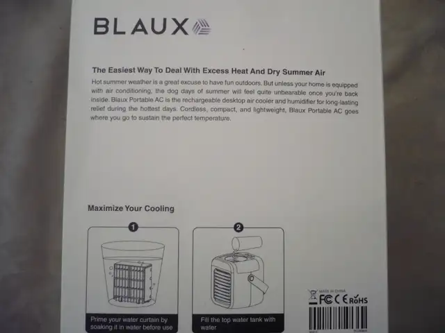 BLAUX PORTABLE AIR CONDITIONER63417636373379121