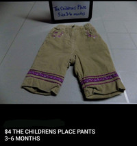 SIZE 3-6 MONTHS-PANTS.  PRICES IN AD.