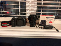 Canon 5d ii with 24-105 f4L lens, battery grip, and more….