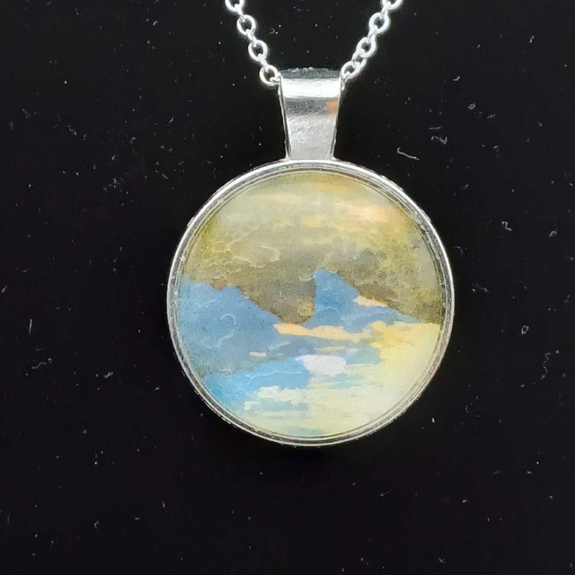 Watercolour Pendants with chain in Jewellery & Watches in Charlottetown - Image 3