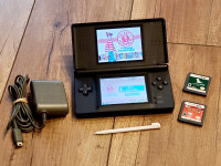 Console Nintendo DS + 3 Jeux + Stylet + Chargeur