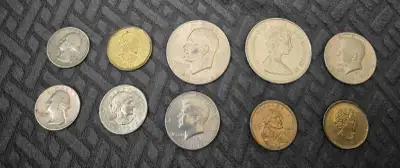 Assorted Vintage and Modern World Coin Collection, View more
