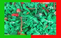 LEGO pièce clôture/échelle/arbre/porte garage lot VOIR VIDEO BTJ