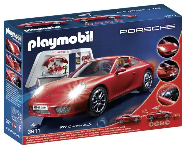 BNIB Retired Brand New Playmobil Porsche 911 Carrera S Turbo