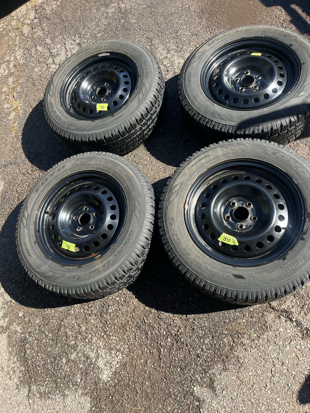 4 winter tires w/ rims $ 500  Toyo Observe GSI-5 235/65R17 sale in Tires & Rims in Ottawa - Image 3