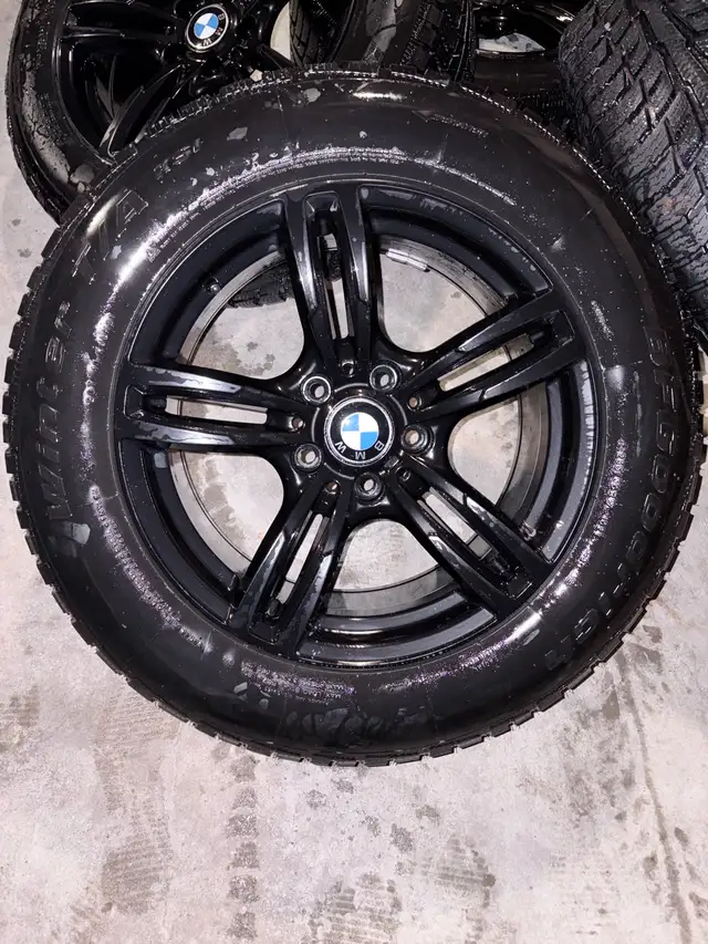 OEM BMW rims on winter tires in Tires & Rims in City of Toronto - Image 3